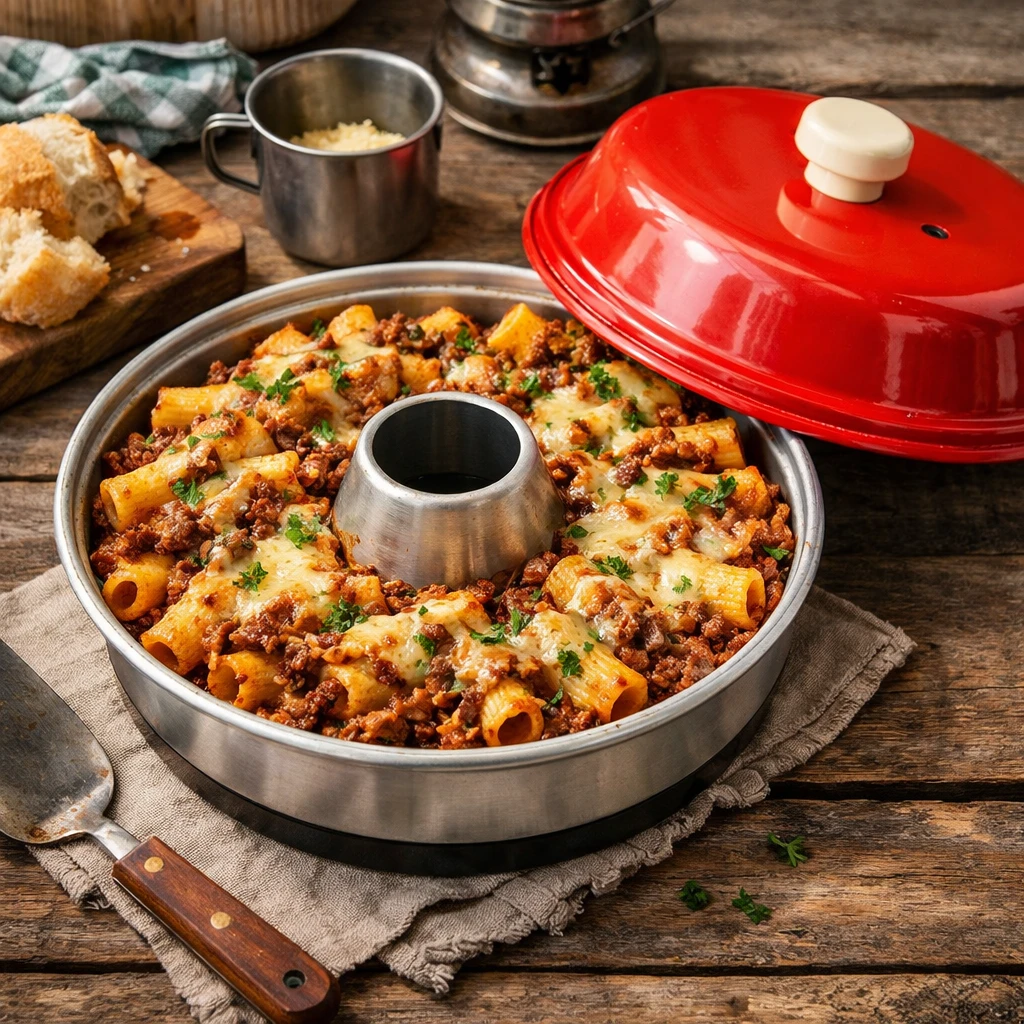 Omnia Hackfleisch Pasta Auflauf