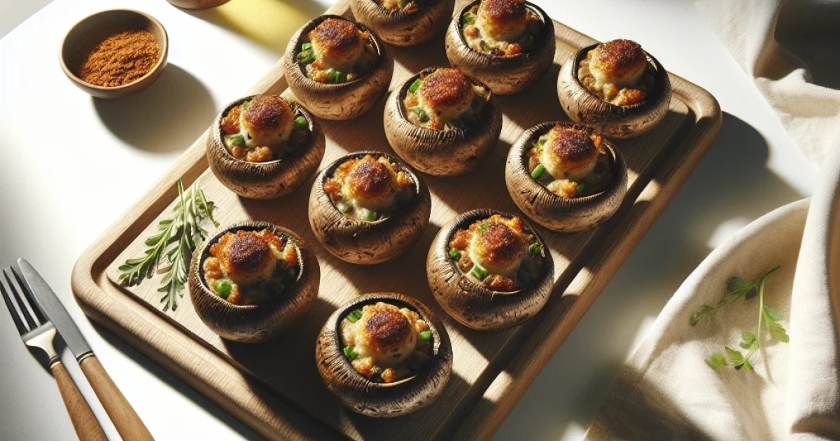 Stuffed Mushrooms - Recipe - WhatsCook