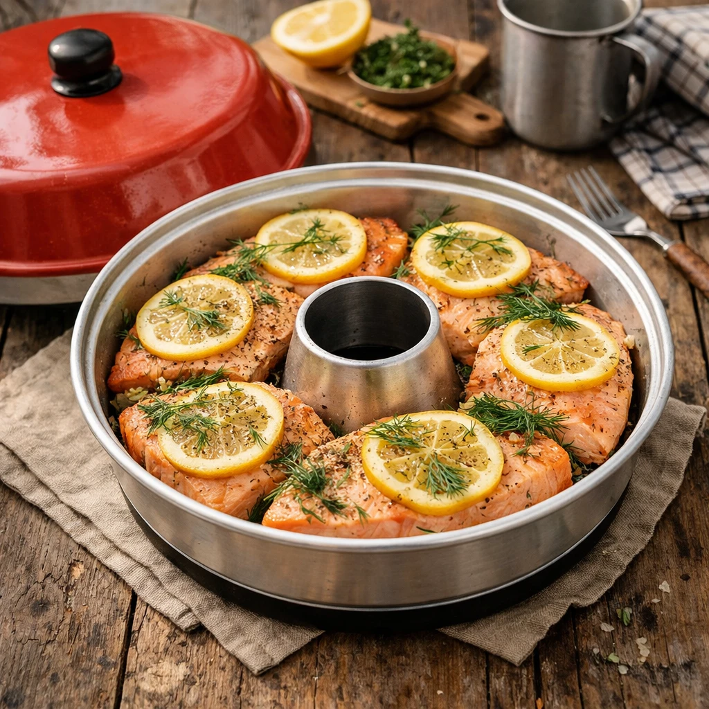 Omnia Lachs mit Zitrone und Dill