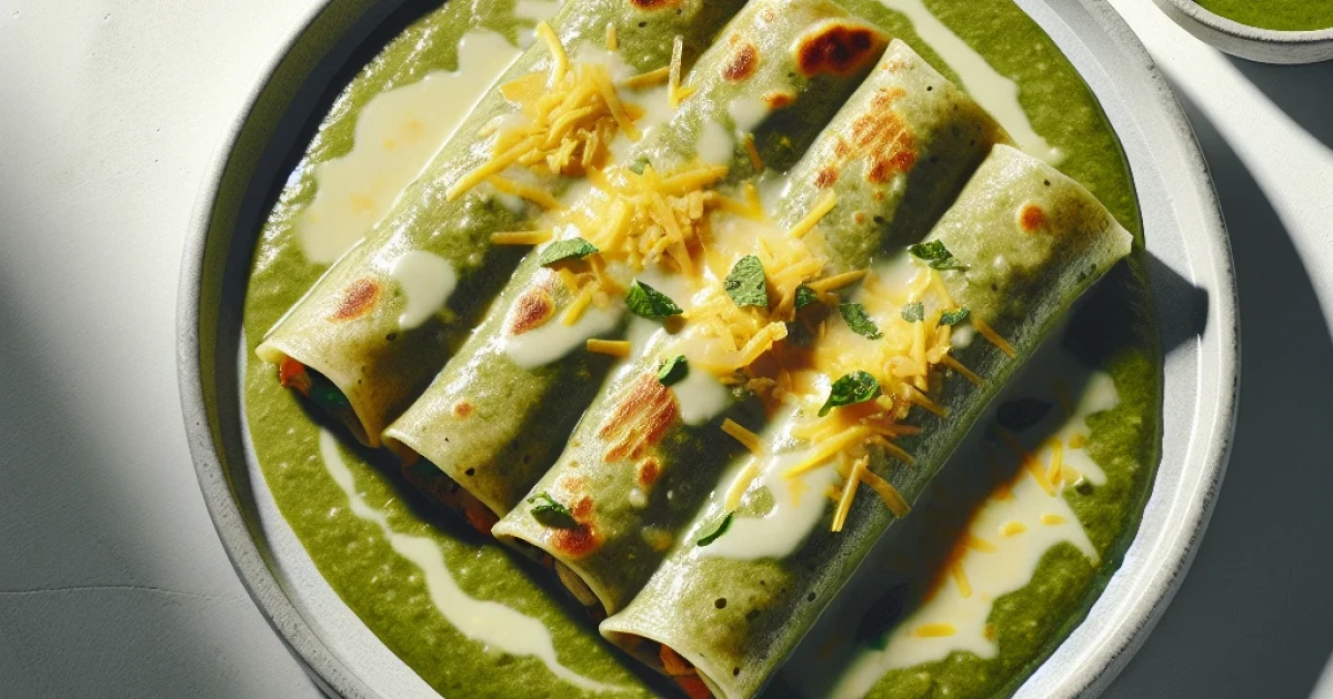Enchiladas Verdes - Recipe - WhatsCook