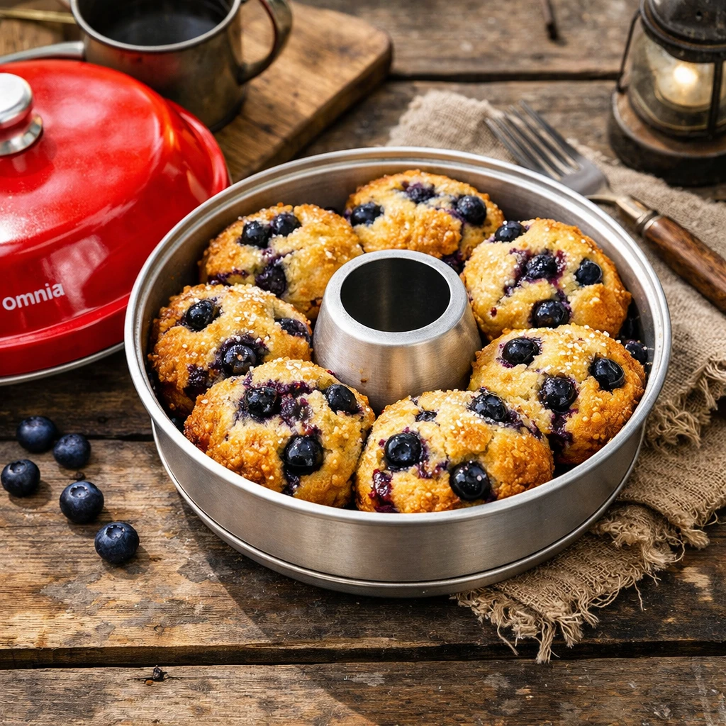 Omnia Heidelbeermuffins