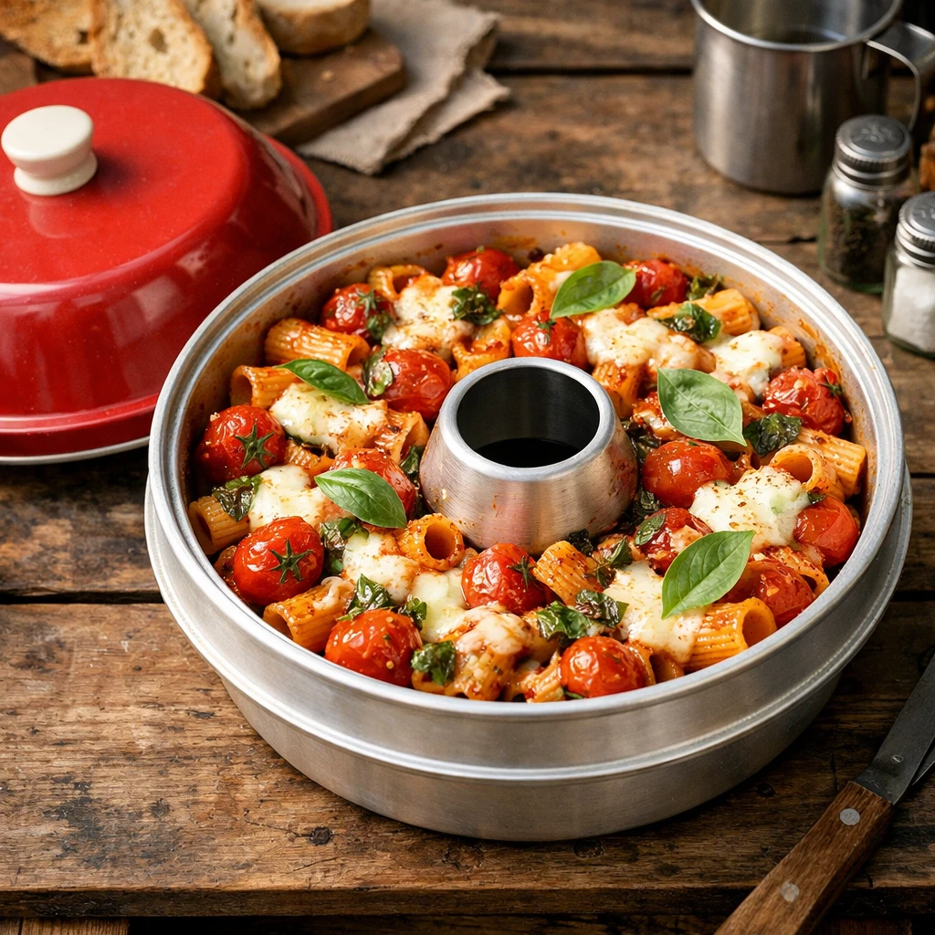 Omnia Caprese Pasta Auflauf