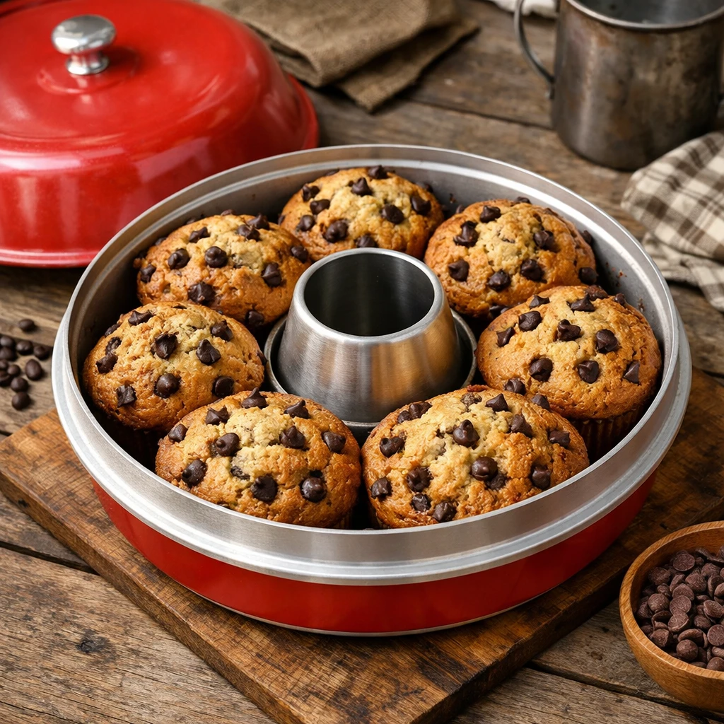 Omnia Schokoladen-Chip-Muffins