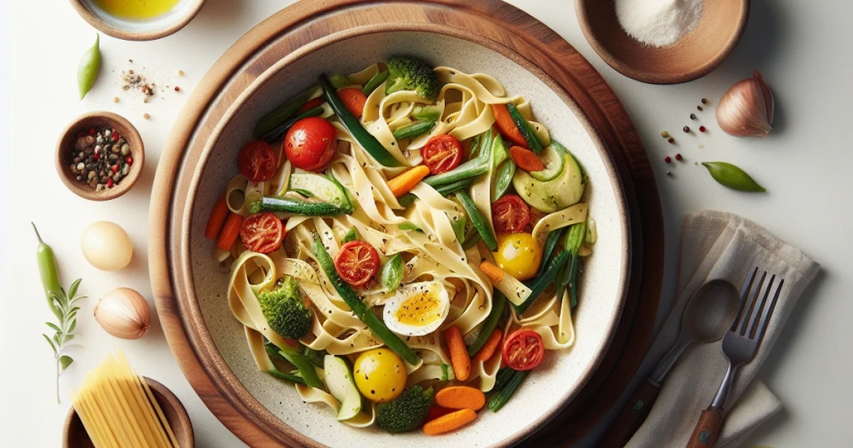 One-Pot Pasta with Veggies - Recipe - WhatsCook