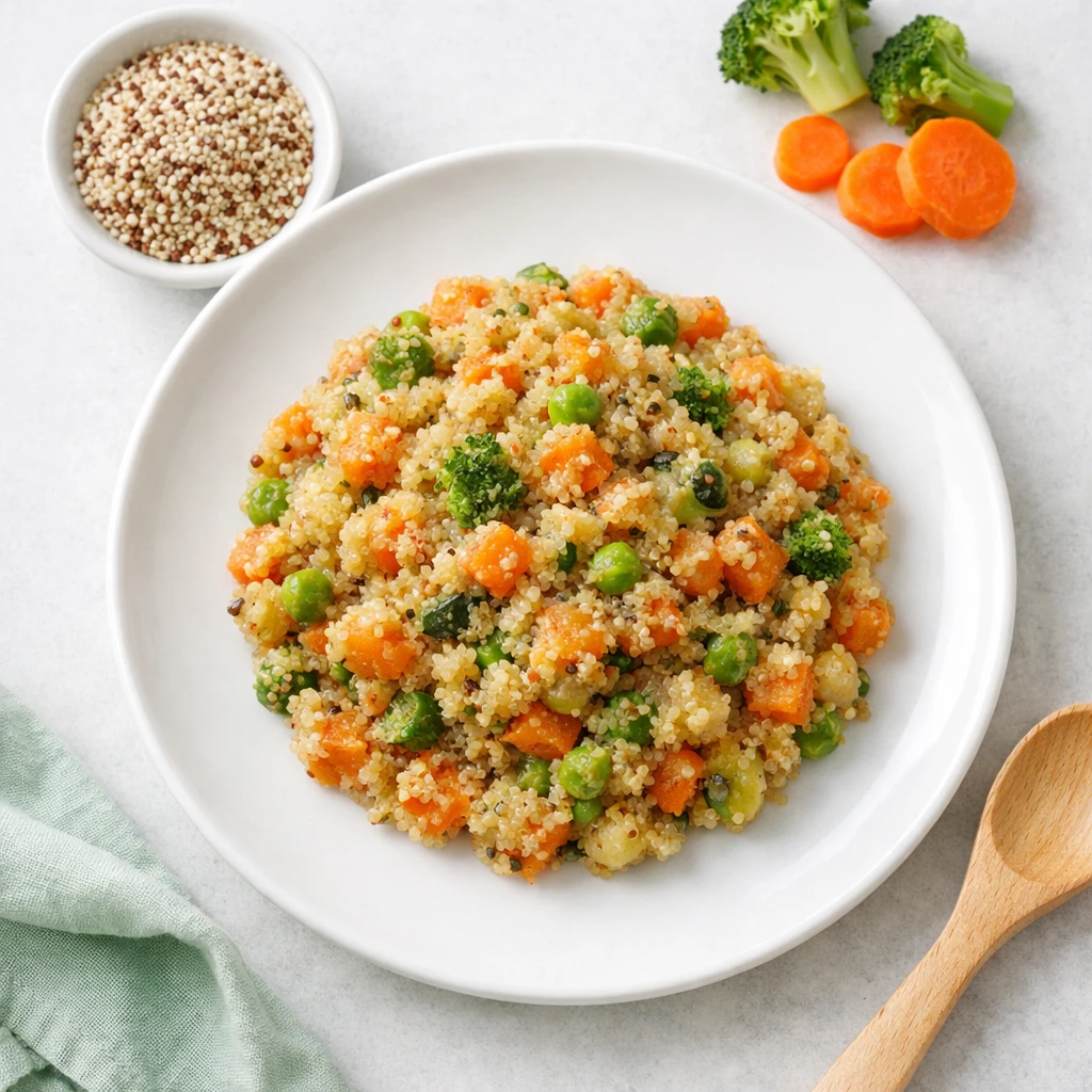 Quinoa-Gemüsebrei für Baby