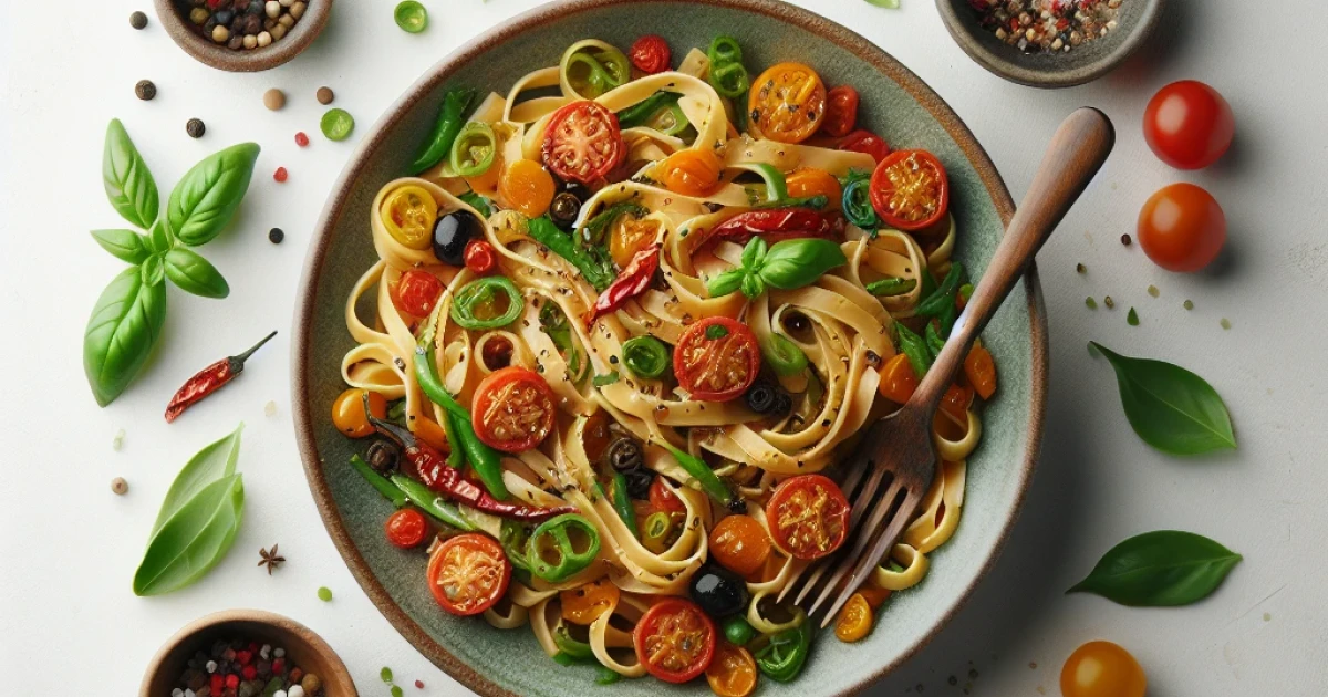 Mediterranean Pasta - Recipe - WhatsCook
