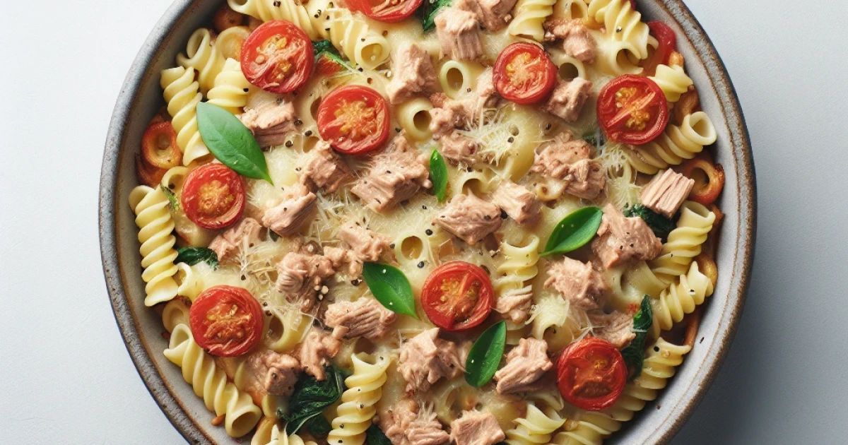 Tuna Pasta Bake - Recipe - WhatsCook